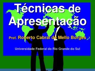 t cnicas de apresenta o