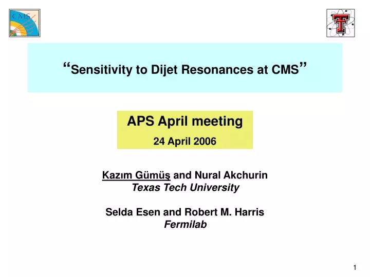 sensitivity to dijet resonances at cms