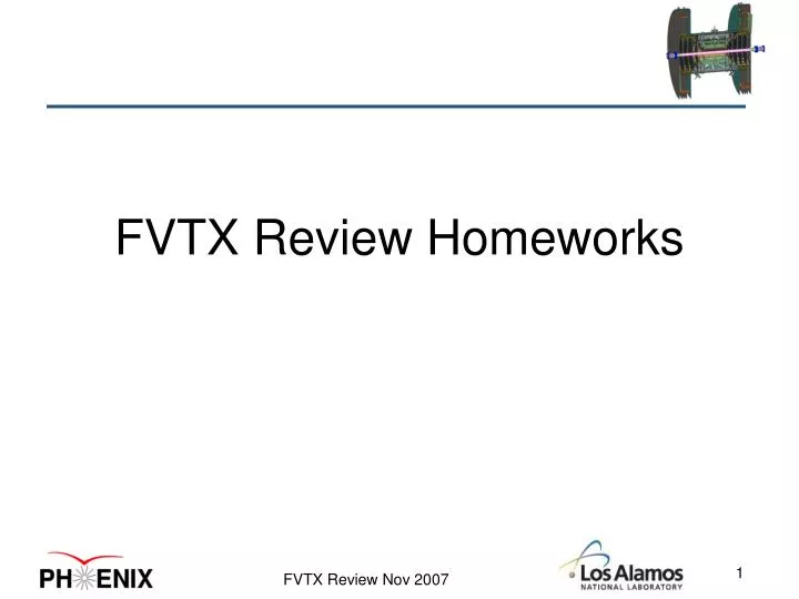 fvtx review homeworks