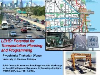 LEHD: Potential for Transportation Planning and Programming