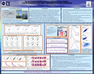 NASA Ocean Color Research Team Meeting, Silver Spring, Maryland 5-7 May 2014