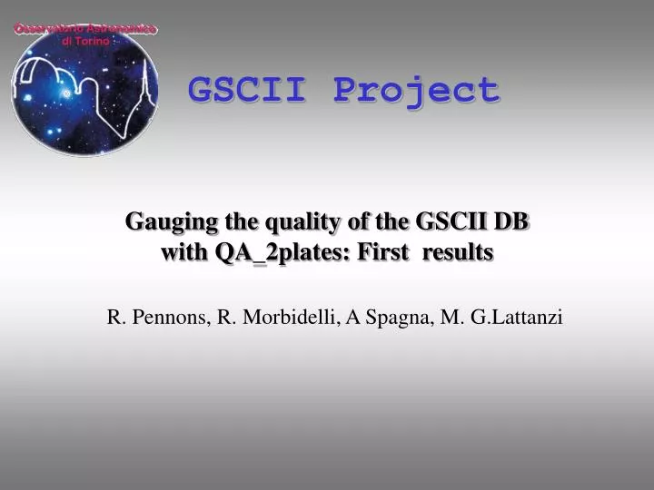 gscii project