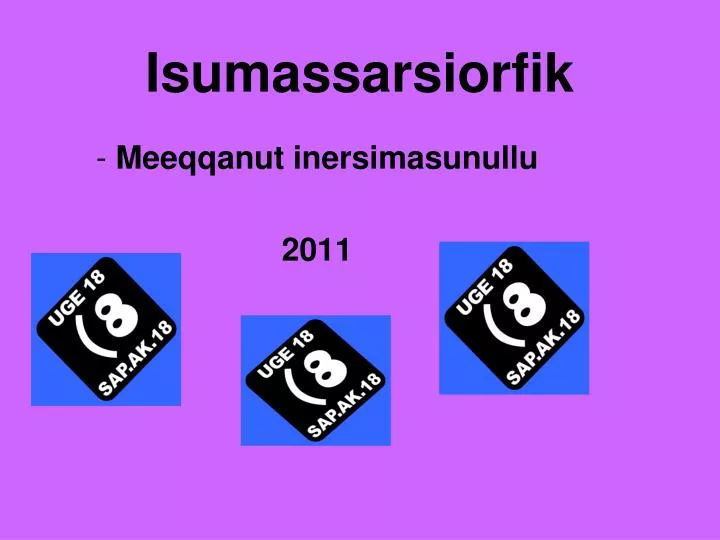 isumassarsiorfik