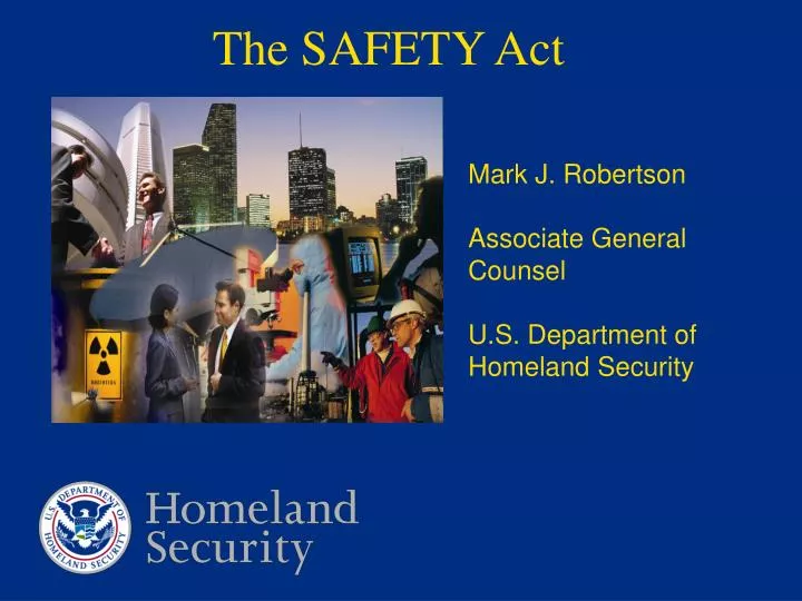 the safety act