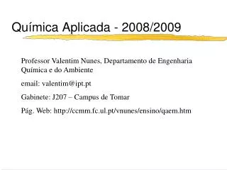 qu mica aplicada 2008 2009