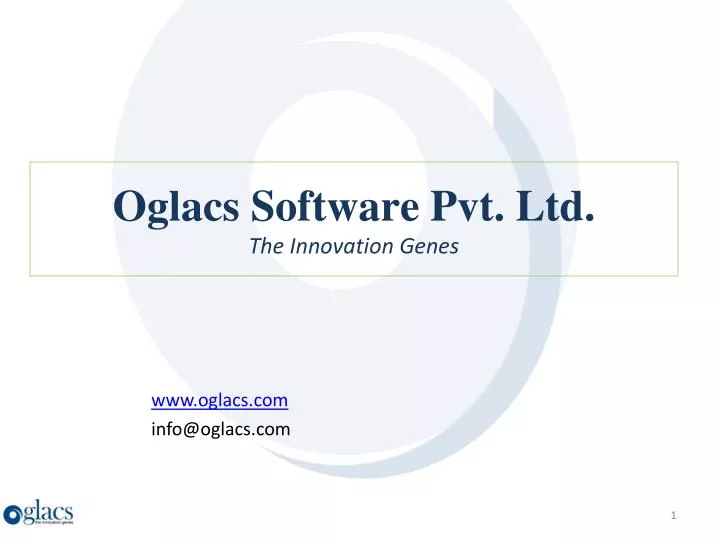 oglacs software pvt ltd the innovation genes