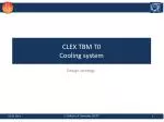 CLEX TBM T0 Cooling system - slide 1