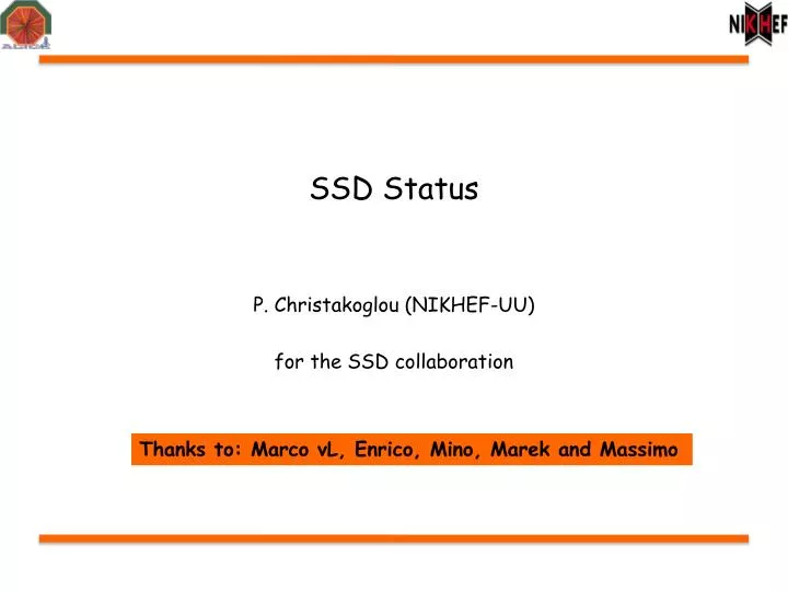 ssd status