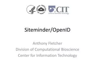 Siteminder/OpenID