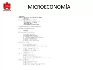 microeconom a