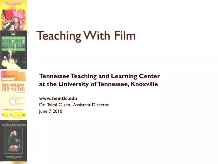 teaching with film