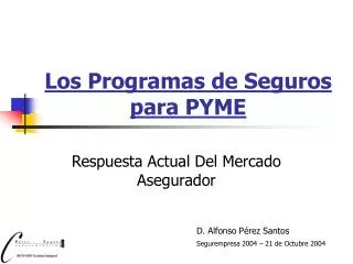 los programas de seguros para pyme