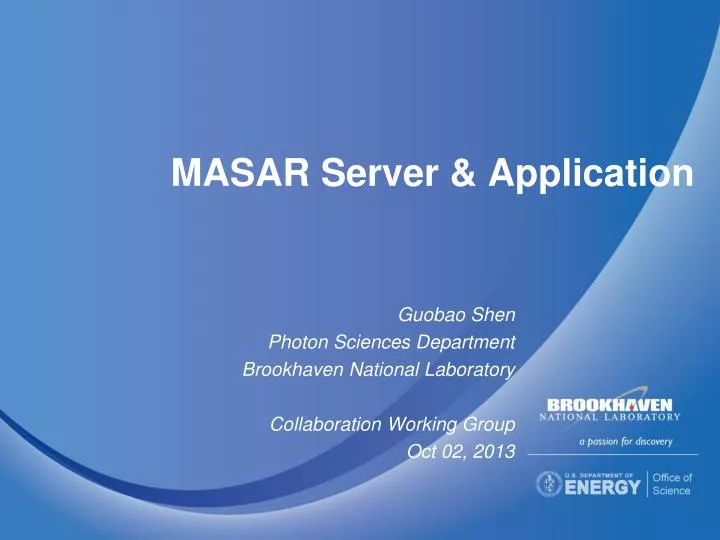 masar server application