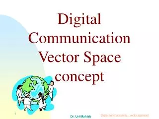 Digital Communication Vector Space concept