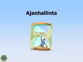 ajanhallinta