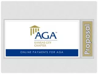 Online payments for aga