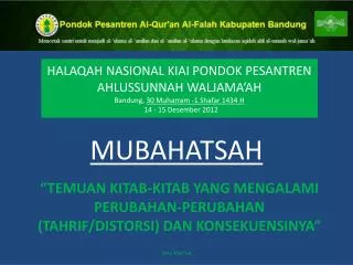 mubahatsah