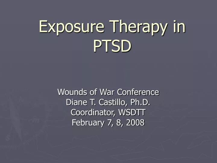 exposure therapy in ptsd