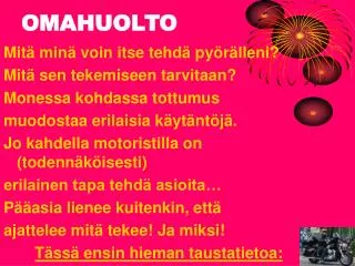 omahuolto