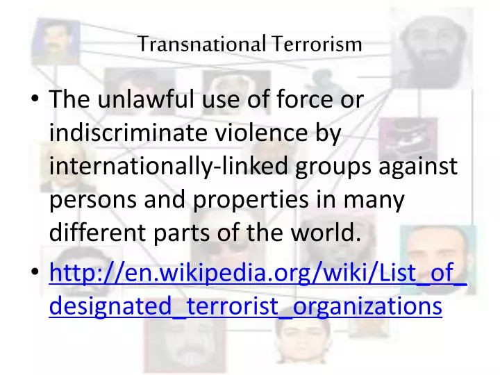 transnational terrorism