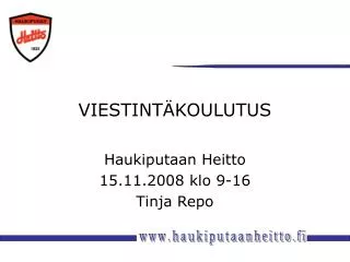 viestint koulutus