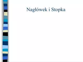 nag wek i stopka