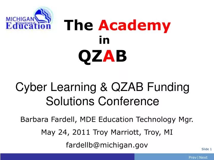 the academy in qz a b cyber learning qzab funding solutions conference