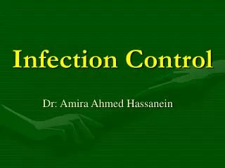 Infection Control