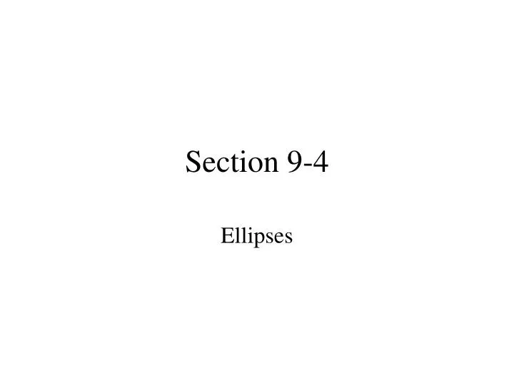 section 9 4