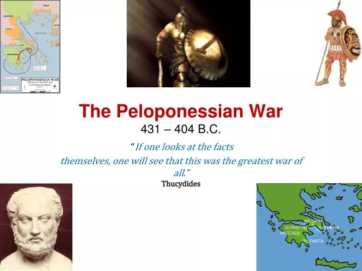 the peloponessian war 431 404 b c
