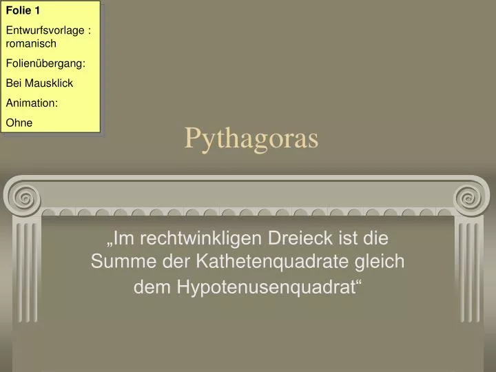 pythagoras