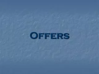 offers