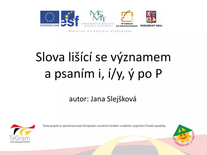 slova li c se v znamem a psan m i y po p