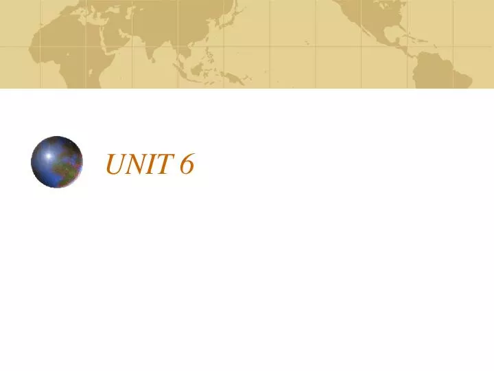 unit 6