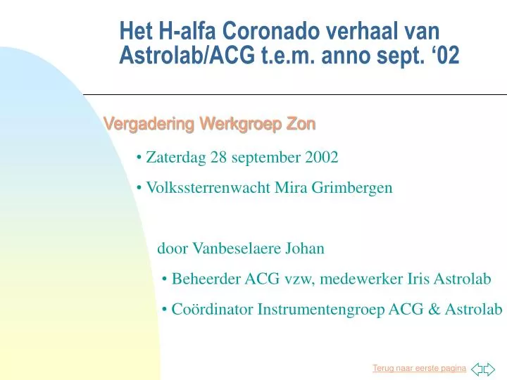 het h alfa coronado verhaal van astrolab acg t e m anno sept 02