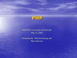 PHP