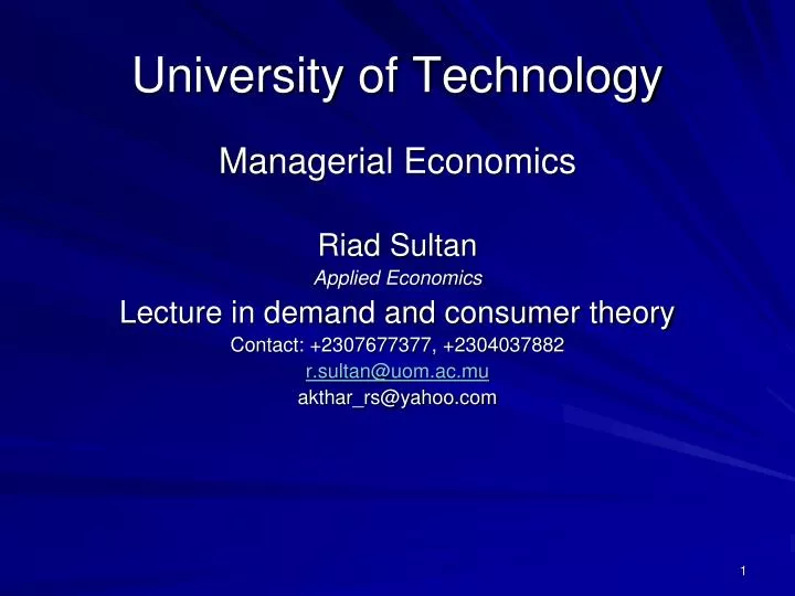 university of technology