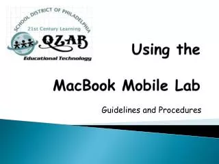 Using the MacBook Mobile Lab