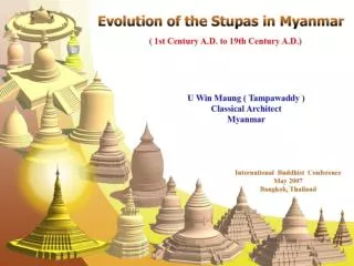 Chronology of Myanmar History