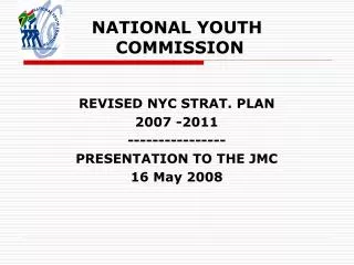 NATIONAL YOUTH COMMISSION