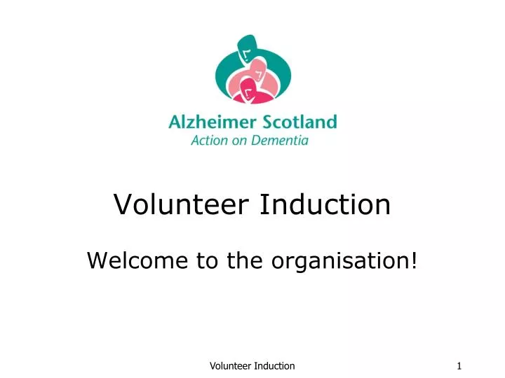 volunteer induction