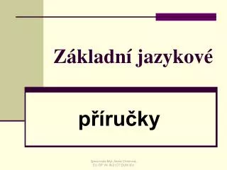 z kladn jazykov