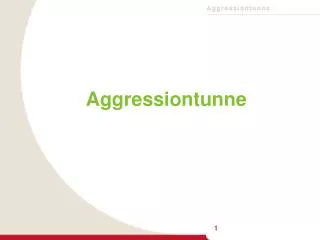 aggressiontunne
