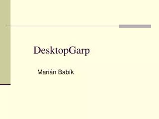 desktopgarp