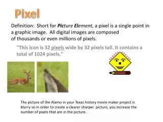 &quot;This icon is 32 pixels wide by 32 pixels tall. It contains a total of 1024 pixels.&quot;