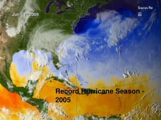 Record Hurricane Season - 2005