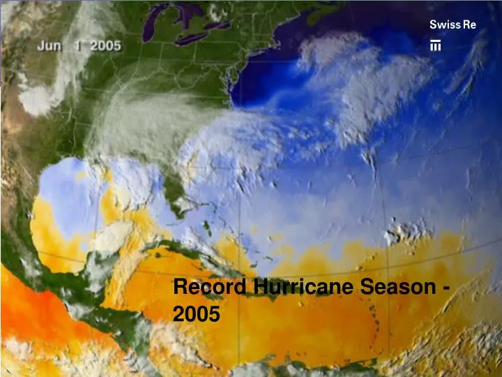 record hurricane season 2005