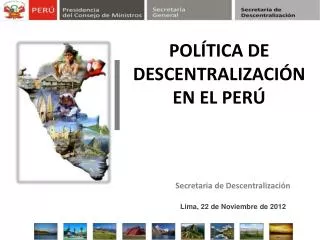 secretaria de descentralizaci n