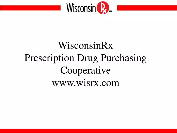 wisconsinrx prescription drug purchasing cooperative www wisrx com