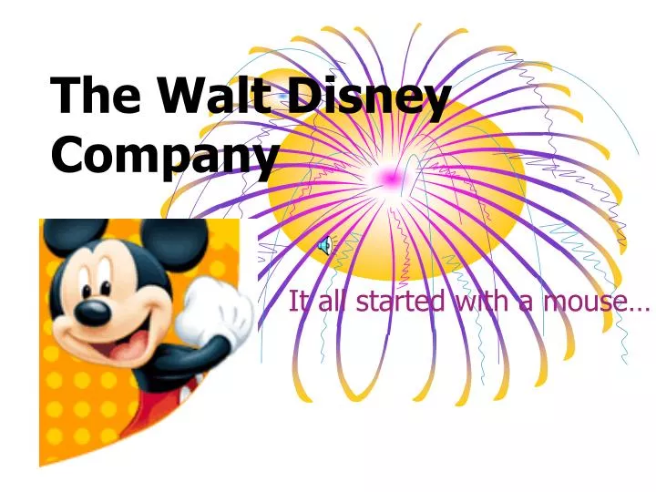 the walt disney company